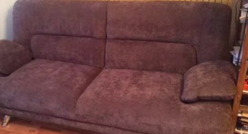 Замена обивки дивана на дому. Румянцево